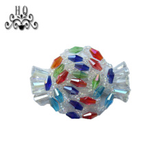 Cross border explosive all-match handmade accessories beaded shoes Flower beaded detachable shoes buckle shoes flower decorative shoes accessories Fashion women's shoes accessories