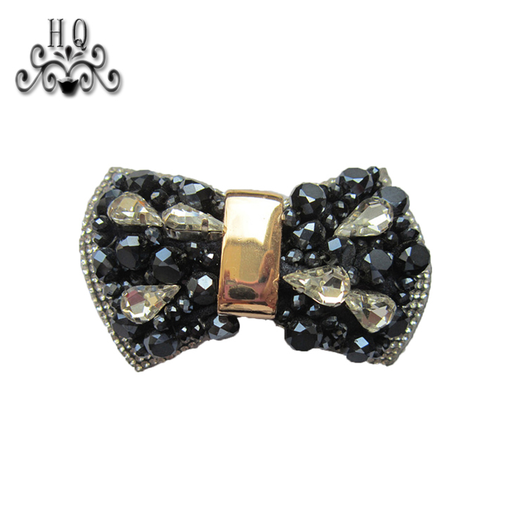 Europe and the United States selling new Bohemia beaded beaded shoes flower beaded women's shoes slippers children's shoes flower shoe buckle accessories to sample processing