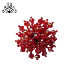 Cross border explosive all-match handmade accessories beaded shoes Flower beaded detachable shoes buckle shoes flower decorative shoes accessories Fashion women's shoes accessories