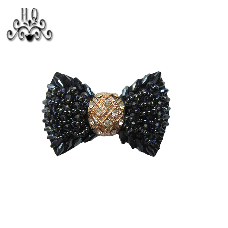 Europe and the United States selling new Bohemia beaded beaded shoes flower beaded women's shoes slippers children's shoes flower shoe buckle accessories to sample processing
