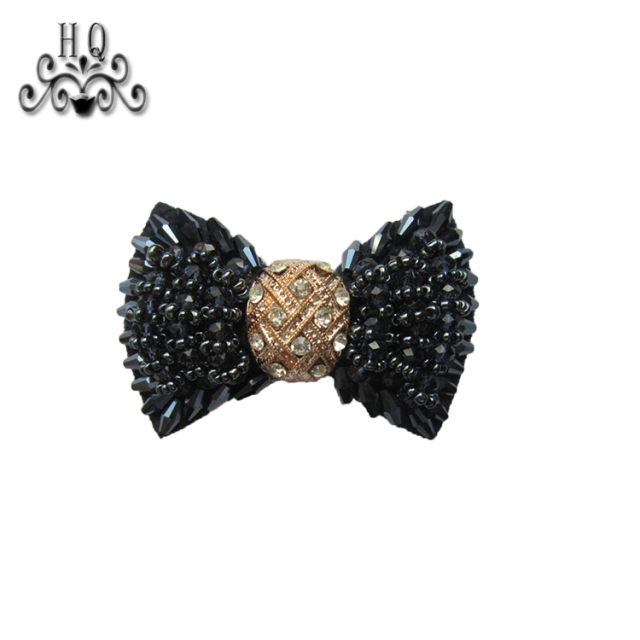 Europe and the United States selling new Bohemia beaded beaded shoes flower beaded women's shoes slippers children's shoes flower shoe buckle accessories to sample processing