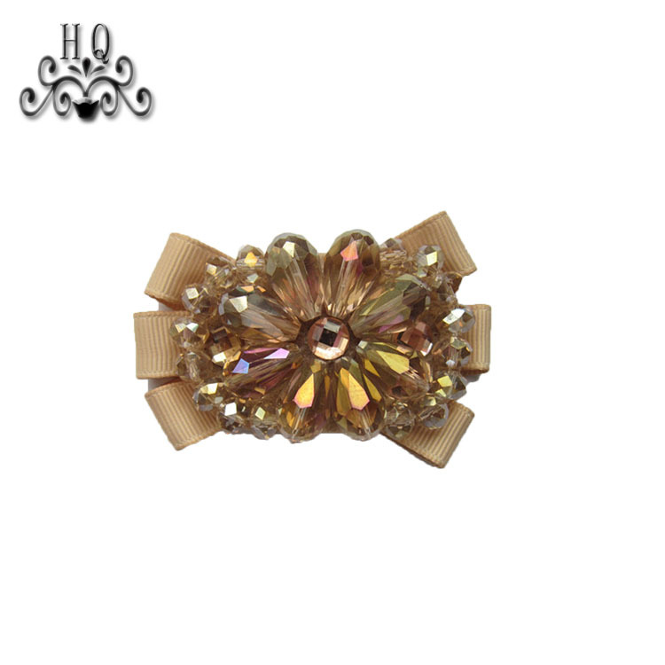 Cross-border supply suitable for women's shoes accessories DIY handmade sewing nail beads shoes flower petal-like decorations clothing shoes accessories processing customization wholesale