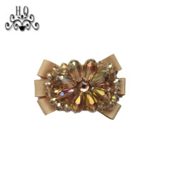 Cross-border supply suitable for women's shoes accessories DIY handmade sewing nail beads shoes flower petal-like decorations clothing shoes accessories processing customization wholesale