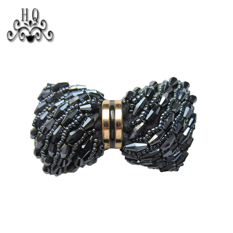 Europe and the United States selling new Bohemia beaded beaded shoes flower beaded women's shoes slippers children's shoes flower shoe buckle accessories to sample processing