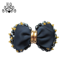 Europe and the United States new Bohemia beaded beaded shoes floral beaded women's shoes slippers children's shoes floral shoe buckle accessories to sample processing