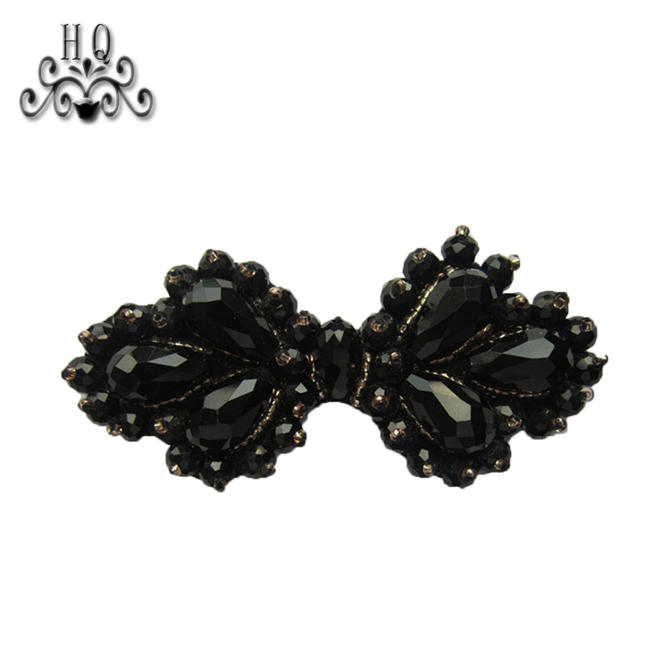 Hot-selling Bohemia bead embroidery shoes flower sandals shoes flower shoe material factory direct sales