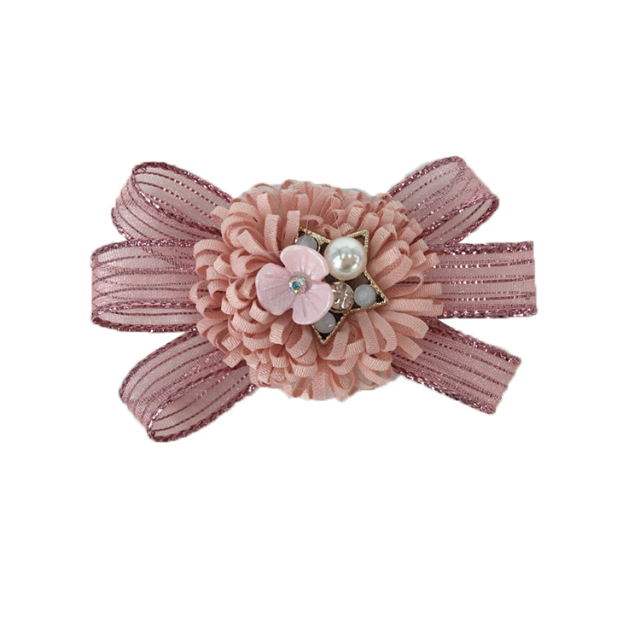 Europe and the United States new Bohemia beaded beaded shoes floral beaded women's shoes slippers children's shoes floral shoe buckle accessories to sample processing