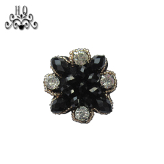 Europe and the United States new Bohemia beaded beaded shoes floral beaded women's shoes slippers children's shoes floral shoe buckle accessories to sample processing