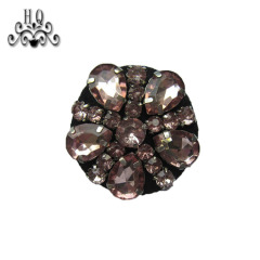 Europe and the United States new Bohemia beaded beaded shoes floral beaded women's shoes slippers children's shoes floral shoe buckle accessories to sample processing