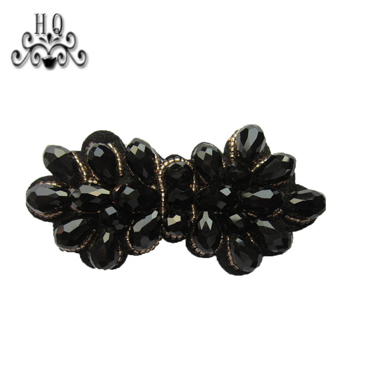 Hot-selling Bohemia bead embroidery shoes flower sandals shoes flower shoe material factory direct sales