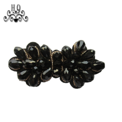 Hot-selling Bohemia bead embroidery shoes flower sandals shoes flower shoe material factory direct sales