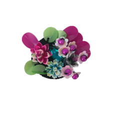 Europe and the United States new Bohemia beaded beaded shoes floral beaded women's shoes slippers children's shoes floral shoe buckle accessories to sample processing