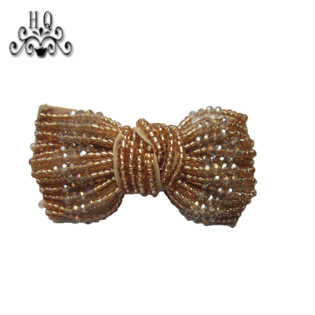 Cross-border explosive Bohemian style women's shoes children's shoes flower handmade beaded embroidery shoes flower shoe buckle shoe accessories