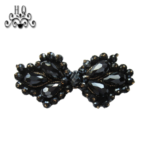 Hot-selling Bohemia bead embroidery shoes flower sandals shoes flower shoe material factory direct sales