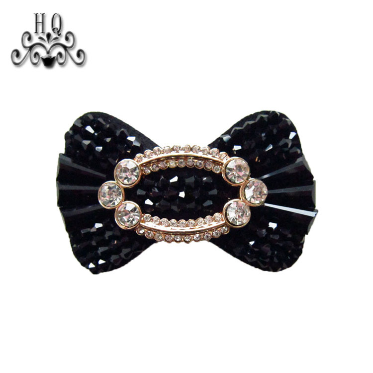Europe and the United States new Bohemia beaded beaded shoes floral beaded women's shoes slippers children's shoes floral shoe buckle accessories to sample processing