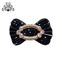 Europe and the United States new Bohemia beaded beaded shoes floral beaded women's shoes slippers children's shoes floral shoe buckle accessories to sample processing