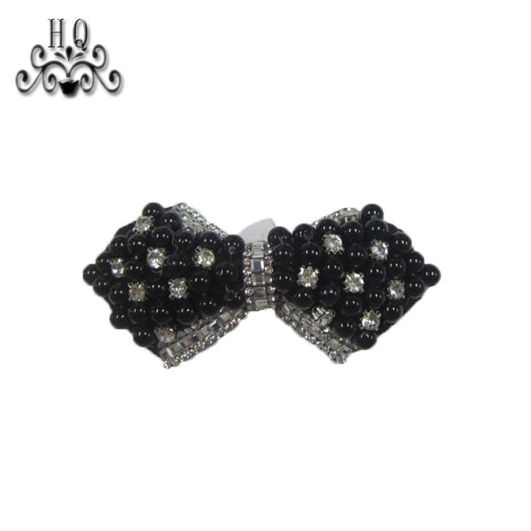 Europe and the United States new Bohemia beaded beaded shoes floral beaded women's shoes slippers children's shoes floral shoe buckle accessories to sample processing