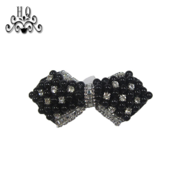 Europe and the United States new Bohemia beaded beaded shoes floral beaded women's shoes slippers children's shoes floral shoe buckle accessories to sample processing