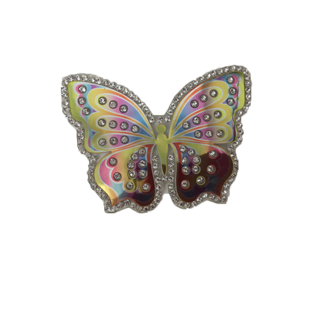 Europe and the United States new hot diamond fashion acrylic diamond women's shoes slippers children's shoes shoes flower shoe buckle accessories to sample processing custom