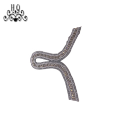 Bohemia beaded beaded embroidery shoes flower beaded electric embroidery hot drill stick chain special sandal shoes flower shoe opening factory direct sales exploded
