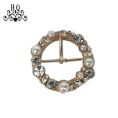 Cross-border explosive metal shoe buckle shoe chain shoe flower zinc alloy shoe flower shoe buckle shoe material accessories glass diamond rhinestones