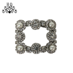 Cross-border explosive metal shoe buckle shoe chain shoe flower zinc alloy shoe flower shoe buckle shoe material accessories glass diamond rhinestones