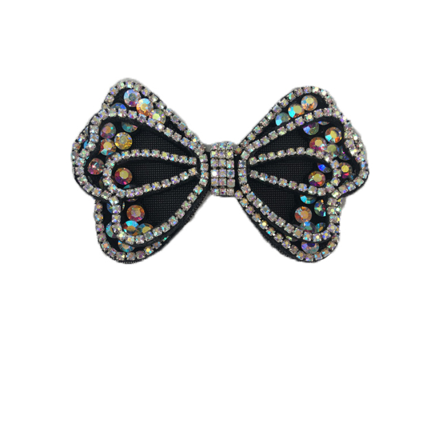 Europe and the United States new Bohemia beaded beaded shoes floral beaded women's shoes slippers children's shoes floral shoe buckle accessories to sample processing