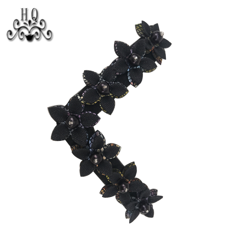 Bohemia beaded beaded embroidery shoes flower beaded electric embroidery hot drill stick chain special sandal shoes flower shoe opening factory direct sales exploded