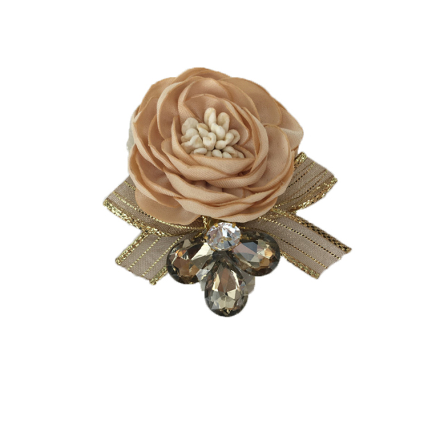 Europe and the United States new Bohemia beaded beaded shoes floral beaded women's shoes slippers children's shoes floral shoe buckle accessories to sample processing