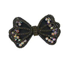 Europe and the United States new Bohemia beaded beaded shoes floral beaded women's shoes slippers children's shoes floral shoe buckle accessories to sample processing