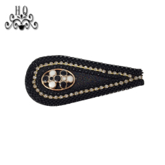 Hot-selling shoe upper jewelry stick chain hot drill hand sewing bead nail bead female sandal shoes flower shoe accessories processing customization
