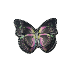 Europe and the United States new hot diamond fashion acrylic diamond women's shoes slippers children's shoes shoes flower shoe buckle accessories to sample processing custom