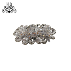 New sales of hand-stitched beaded craft sandals flower shoe material upper shoe buckle accessories