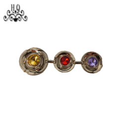 Cross-border explosive metal shoe buckle shoe chain shoe flower zinc alloy women's shoes children's shoes flower shoe buckle shoe accessories open mold customization