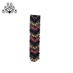 Europe and the United States new Bohemia beaded beaded shoes floral beaded women's shoes slippers children's shoes floral shoe buckle accessories to sample processing