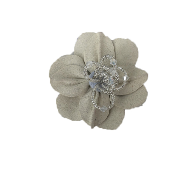 Europe and the United States new Bohemia beaded beaded shoes floral beaded women's shoes slippers children's shoes floral shoe buckle accessories to sample processing