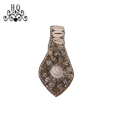 Europe and the United States new Bohemia beaded beaded shoes floral beaded women's shoes slippers children's shoes floral shoe buckle accessories to sample processing