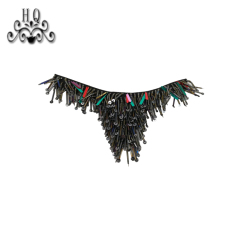 New sales of hand-stitched beaded craft sandals flower shoe material upper shoe buckle accessories