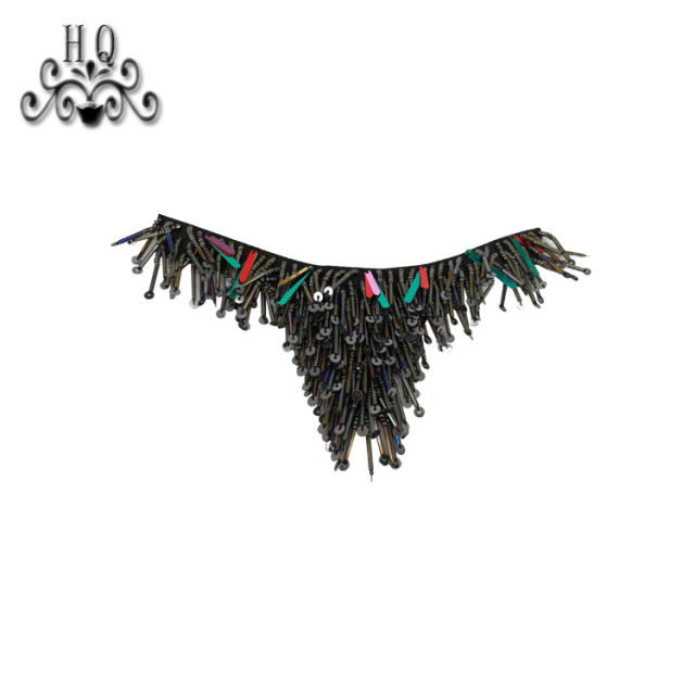 New sales of hand-stitched beaded craft sandals flower shoe material upper shoe buckle accessories