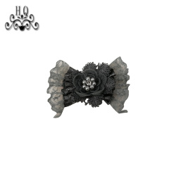 Europe and the United States new Bohemia beaded beaded shoes floral beaded women's shoes slippers children's shoes floral shoe buckle accessories to sample processing