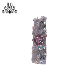 New sales of hand-stitched beaded craft sandals flower shoe material upper shoe buckle accessories