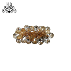 New sales of hand-stitched beaded craft sandals flower shoe material upper shoe buckle accessories