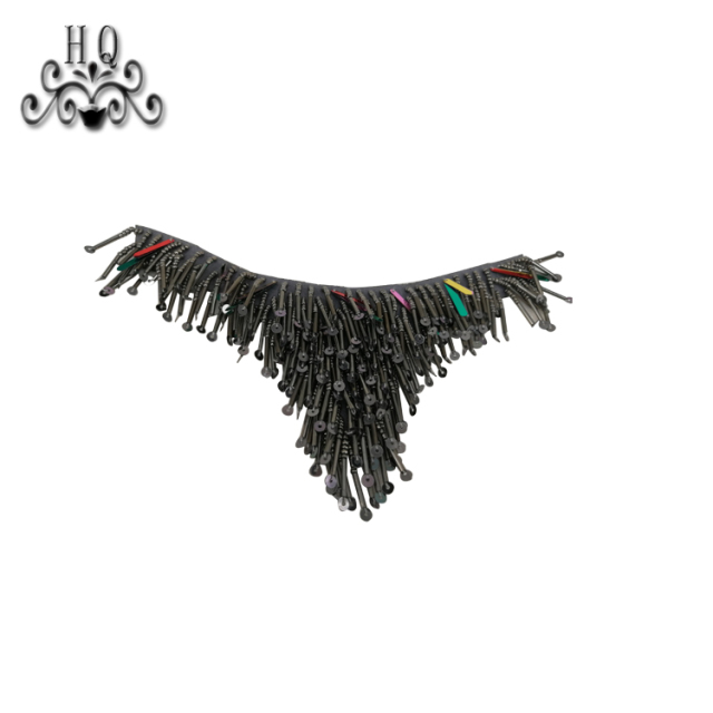 New sales of hand-stitched beaded craft sandals flower shoe material upper shoe buckle accessories