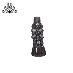 Europe and the United States new Bohemia beaded beaded shoes floral beaded women's shoes slippers children's shoes floral shoe buckle accessories to sample processing