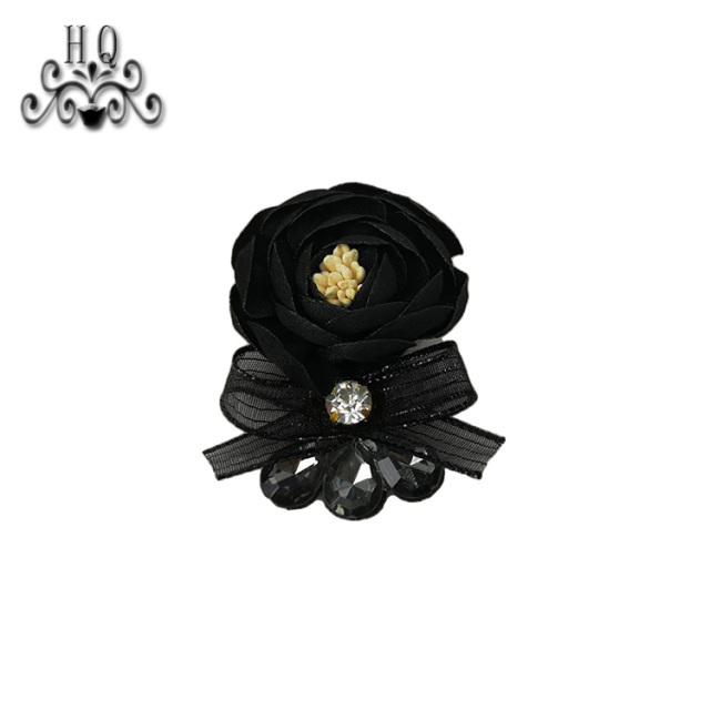 Roses selling handmade sewing beading craft sandals shoes flower shoe material shoe upper shoe buckle shoe material clothing accessories