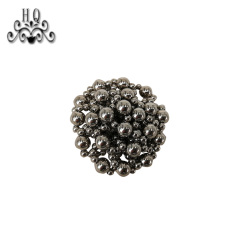 Cross-border explosive Bohemian style women's shoes Children's shoes Hand-beaded embroidery shoes flower shoes buckle Shoe accessories pearl