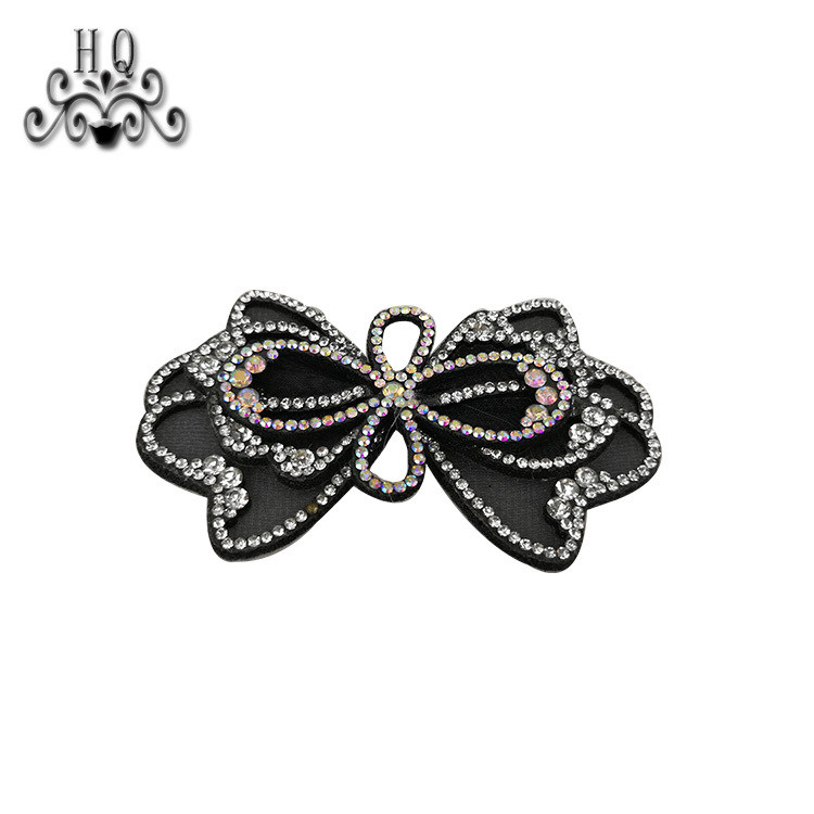 The new hot sale of hand-stitched bead craft diamond hot diamond sandal shoes shoe material shoe upper shoe buckle accessories manufacturers selling