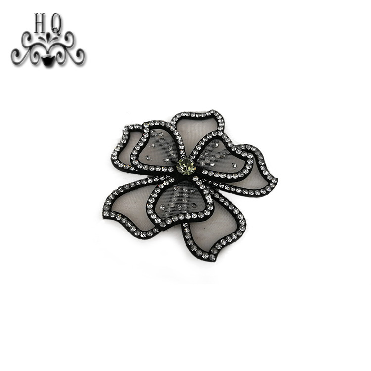 The new hot sale of hand-stitched bead craft diamond hot diamond sandal shoes shoe material shoe upper shoe buckle accessories manufacturers selling
