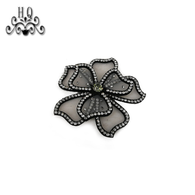 The new hot sale of hand-stitched bead craft diamond hot diamond sandal shoes shoe material shoe upper shoe buckle accessories manufacturers selling