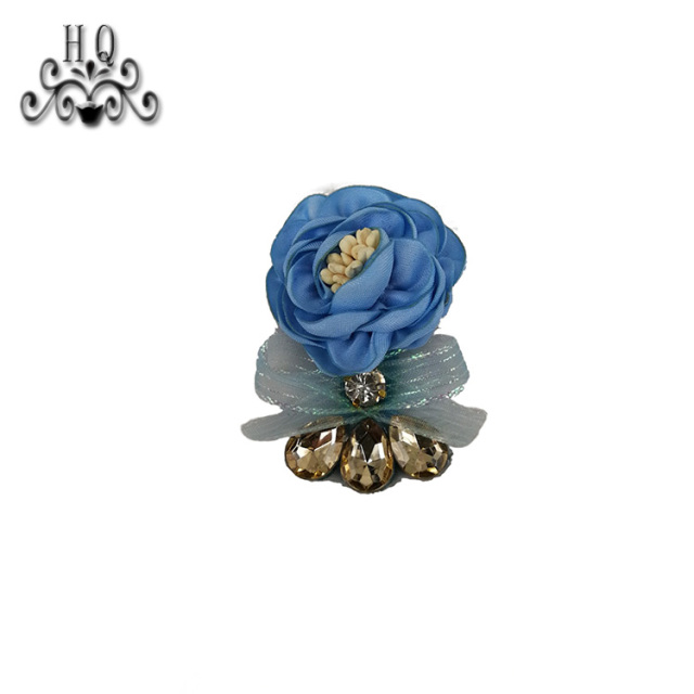 Roses selling handmade sewing beading craft sandals shoes flower shoe material shoe upper shoe buckle shoe material clothing accessories